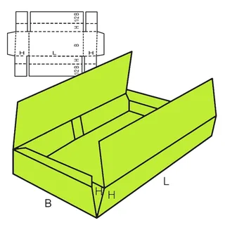 Schemat FEFCO 412