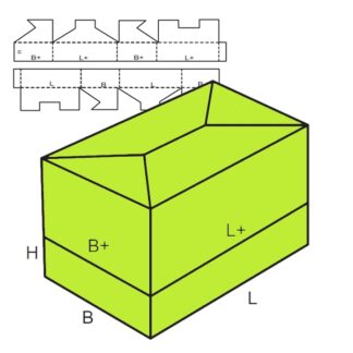 FEFCO-321 Opakowanie kartonowe