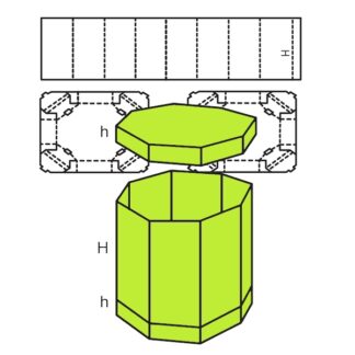 FEFCO-351 Opakowanie kartonowe