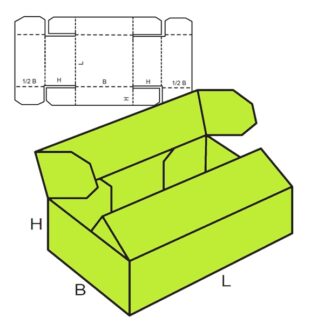 FEFCO-416 Opakowanie kartonowe
