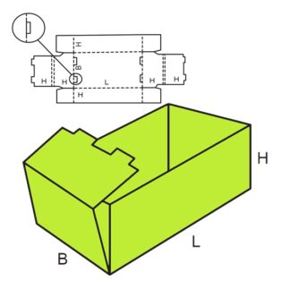 FEFCO-422 Opakowanie kartonowe