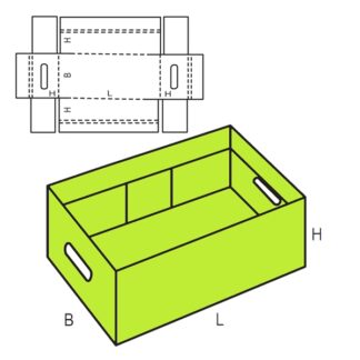FEFCO-430 Opakowanie kartonowe