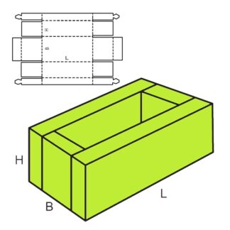 FEFCO-431 Opakowanie kartonowe