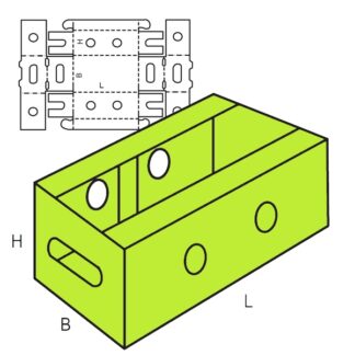 FEFCO-432 Opakowanie kartonowe