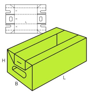 FEFCO-434 Opakowanie kartonowe