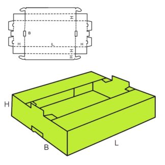 FEFCO-436 Opakowanie kartonowe