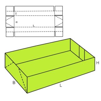 FEFCO-718 Opakowanie kartonowe